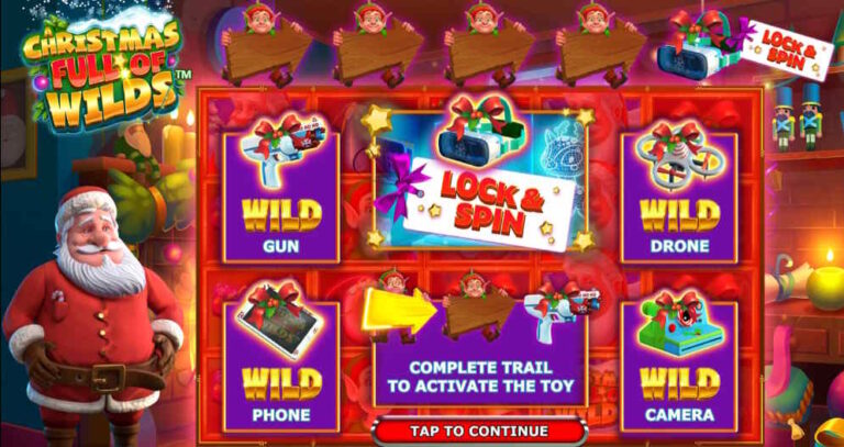 Gameplay Mechanics in Slot Game A Christmas Full of Wilds